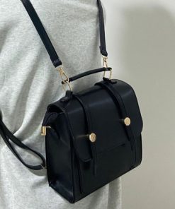 2025 British Retro Backpack for Women - Trendy Multifunctional Handbag Travel Bag for Students