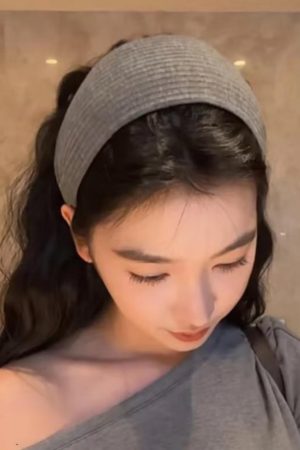 2025 Korean Style High-End Wide Headband for Women - Daily Wear High Crown Hair Accessory