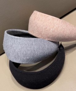 2025 Korean Style High-End Wide Headband for Women - Daily Wear High Crown Hair Accessory