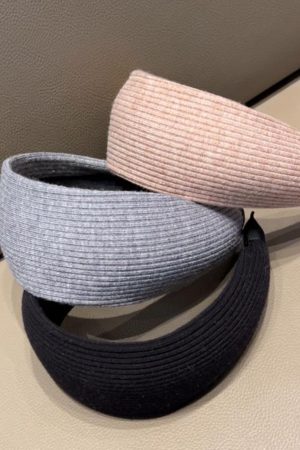 2025 Korean Style High-End Wide Headband for Women - Daily Wear High Crown Hair Accessory