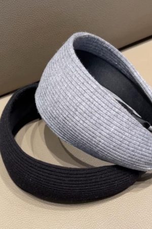 2025 Korean Style High-End Wide Headband for Women - Daily Wear High Crown Hair Accessory