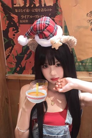 2025 New Christmas Duffy Bear Plush Headband Hair Accessory for Holiday Costume, Festive Bear Ears Headband