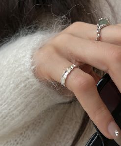 2025 New Style Chinese Jade Bamboo Joint Ring for Women - Elegant Versatile High-Quality Fashion Accessory