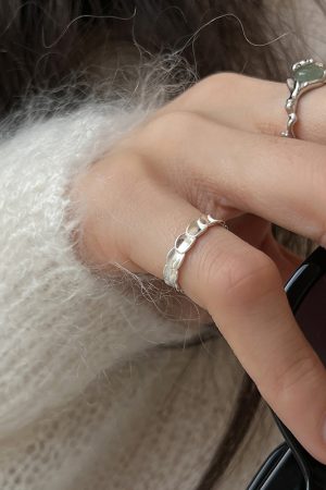 2025 New Style Chinese Jade Bamboo Joint Ring for Women - Elegant Versatile High-Quality Fashion Accessory