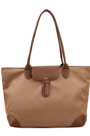 2025 New Style Women's Large Capacity Nylon Tote Bag - High-End Commuting & Versatile Design for Students