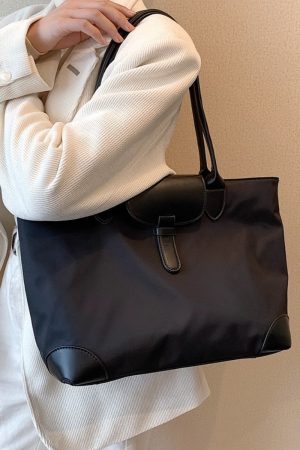 2025 New Style Women's Large Capacity Nylon Tote Bag - High-End Commuting & Versatile Design for Students