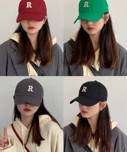 2025 Oversized Women's Baseball Cap - Slimming Face-Shaping Korean-Style Flat-Brim Sports Cap, Versatile for Men and Women
