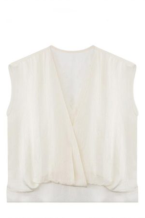2025 Summer High-End Acetate V-Neck Lace Top - Elegant Women's Fashion for a Chic Look