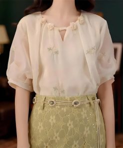 2025 Summer Korean Style Bow Sleeveless Top - Trendy Fashion for Warm Weather