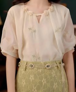 2025 Summer Korean Style Bow Sleeveless Top - Trendy Fashion for Warm Weather