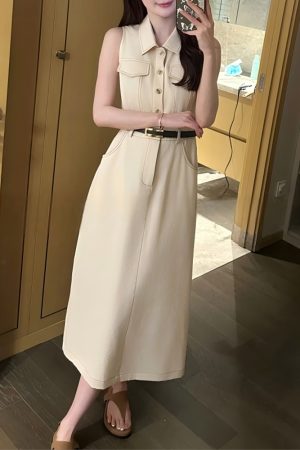 2025 Summer Waist-Defining Dress for Girls - Trendy and Versatile Fashion with Unique Design, Perfect for Casual and Dressy Occasions