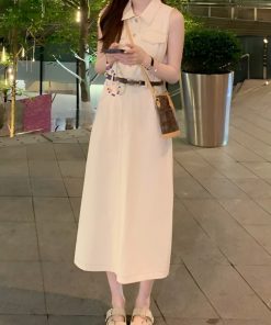 2025 Summer Waist-Defining Dress for Girls - Trendy and Versatile Fashion with Unique Design, Perfect for Casual and Dressy Occasions