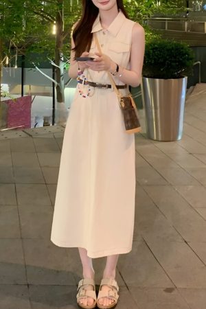 2025 Summer Waist-Defining Dress for Girls - Trendy and Versatile Fashion with Unique Design, Perfect for Casual and Dressy Occasions
