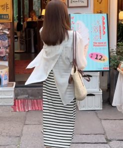 2025 Summer Women's Long Sleeve Back-Slit Cardigan Sun Protection Lightweight Outerwear