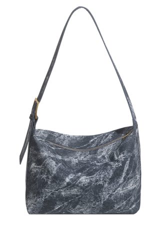 2025 Women's Denim Tote Bag - Large Capacity, Trendy Shoulder Crossbody for Commuting & Everyday Style