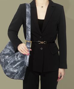 2025 Women's Denim Tote Bag - Large Capacity, Trendy Shoulder Crossbody for Commuting & Everyday Style