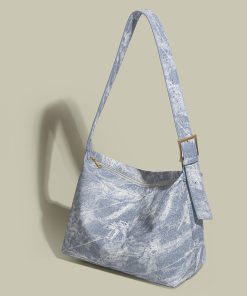 2025 Women's Denim Tote Bag - Large Capacity, Trendy Shoulder Crossbody for Commuting & Everyday Style