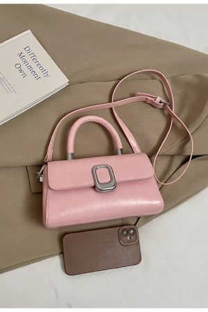 2025 Women's High-End Versatile Small Square Handbag - Fresh Spring Summer Style Shoulder Crossbody Bag