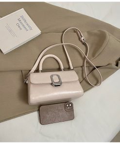 2025 Women's High-End Versatile Small Square Handbag - Fresh Spring Summer Style Shoulder Crossbody Bag