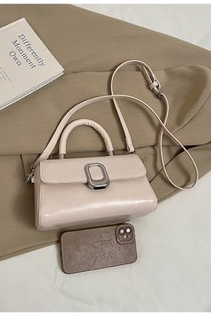 2025 Women's High-End Versatile Small Square Handbag - Fresh Spring Summer Style Shoulder Crossbody Bag