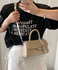 2025 Women's High-End Versatile Small Square Handbag - Fresh Spring Summer Style Shoulder Crossbody Bag