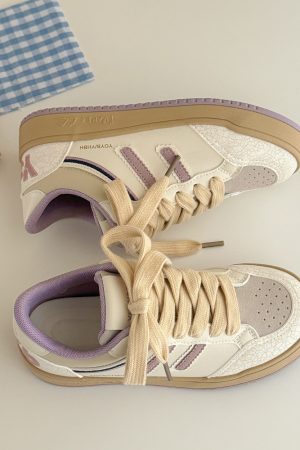 2025 Women's Hong Kong Style Chi Sneakers - Thick-Soled Casual White Shoes, Versatile Y2K Trend