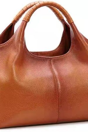 2025 Women's Soft Leather Crossbody Tote Bag - Casual Large Capacity Versatile Shoulder Bag for Everyday Use