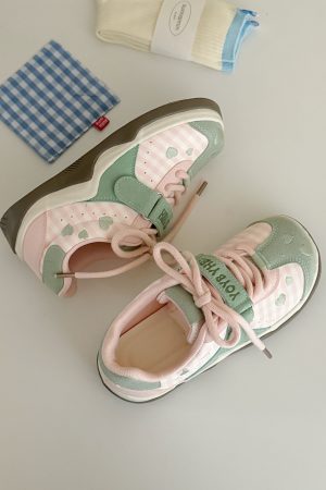 2025 Women's Summer Sneakers - Breathable Thick-Soled Casual Sports Shoes in White, Versatile and Stylish for Everyday Wear