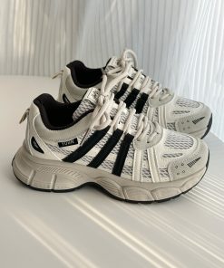 2025 Women's Thick-Soled Dad Shoes - Lightweight Versatile Casual Sports Sneakers for Trendy Y2K Style