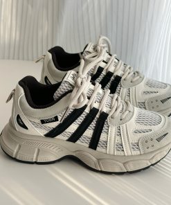 2025 Women's Thick-Soled Dad Shoes - Lightweight Versatile Casual Sports Sneakers for Trendy Y2K Style