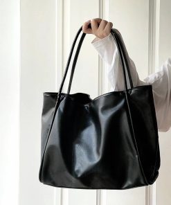 2025 Women's Tote Bag - Korean Style Large Capacity Shoulder Bag for Spring and Summer Commuting