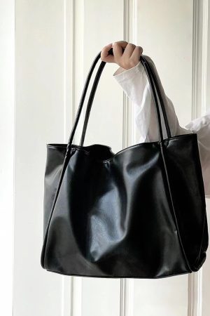 2025 Women's Tote Bag - Korean Style Large Capacity Shoulder Bag for Spring and Summer Commuting