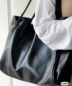 2025 Women's Tote Bag - Korean Style Large Capacity Shoulder Bag for Spring and Summer Commuting