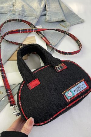 2025 Women's Woolen Handbag - Stylish Versatile Shoulder Crossbody Bag for Spring & Summer Fashion