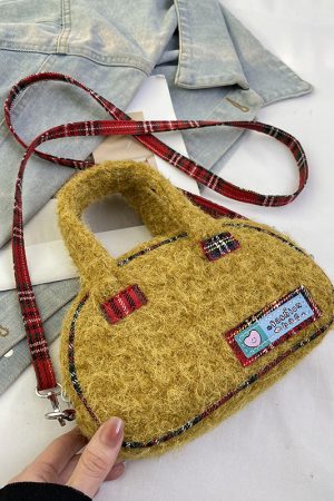 2025 Women's Woolen Handbag - Stylish Versatile Shoulder Crossbody Bag for Spring & Summer Fashion