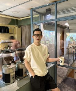 3D Letter Print Short Sleeve T-Shirt for Men - Summer Niche Design, Korean Minimalist Style, Trendy Casual Wear