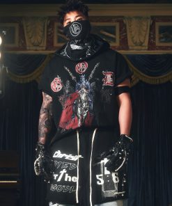 3D Pearl Hand-Painted Illustration Short Sleeve Loose Fit High Street Retro Pure Cotton T-Shirt