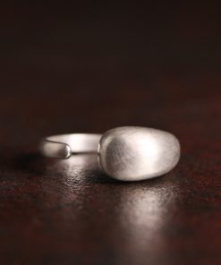 925 Silver Minimalist Versatile Personality Ring - Retro Trendy Niche Design Jewelry for Women, Perfect for Index Finger Style