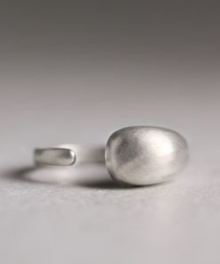 925 Silver Minimalist Versatile Personality Ring - Retro Trendy Niche Design Jewelry for Women, Perfect for Index Finger Style