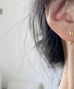 925 Silver Needle Delicate Butterfly Screw Earrings - High-End Niche Design for Versatile Style - Perfect for 2025 Fashion Trends