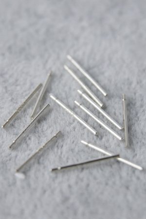 925 Sterling Silver Ear Sticks - Minimalist Unisex Ear Needles for Daily Care, Anti-Closing Ear Plugs for Ear Holes