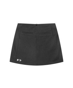 A-line Half Skirt with Built-in Lining for Women, Slimming Bodycon Design for Pear-Shaped Figures, Perfect for Casual & Dressy Looks