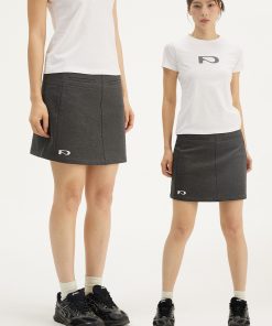 A-line Half Skirt with Built-in Lining for Women, Slimming Bodycon Design for Pear-Shaped Figures, Perfect for Casual & Dressy Looks