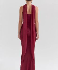 Acubi Fashion Dress, Dress Over Jeans - Strapless Corset Top & Maxi Skirt Two Piece Set