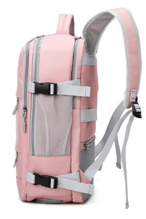 Acubi Fashion Layering, Acubi Fashion Maxi Skirt - Soft Girl Hidden Pockets Travel Backpack