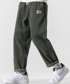 Acubi Fashion Maxi Skirt, Girl Ootd - Soft Boy Corduroy Jogger Pants