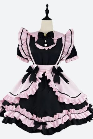 Acubi Fashion Tomboy, Korean Streetwear Fashion Women - Kawaii Anime Mini Dress