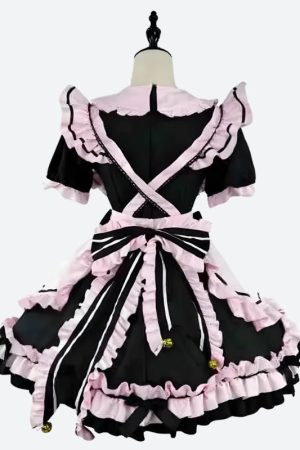 Acubi Fashion Tomboy, Korean Streetwear Fashion Women - Kawaii Anime Mini Dress