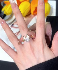 Adjustable Rotating Dragon Ring - Cute Zodiac Year Dragon Design, Perfect for Statement Jewelry, Earrings & Necklaces