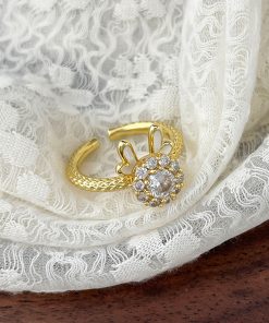 Adjustable Rotating Dragon Ring - Cute Zodiac Year Dragon Design, Perfect for Statement Jewelry, Earrings & Necklaces